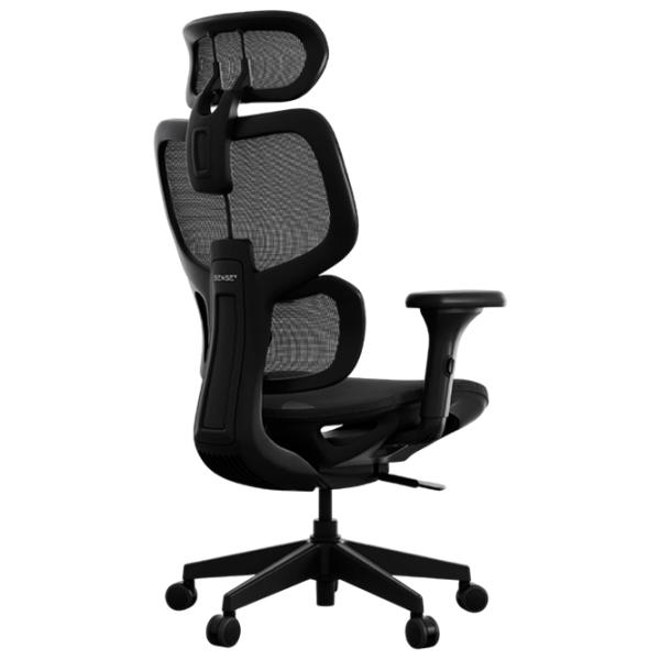 Fotoliu de birou SENSE7 Nobu Plasă/ Black  photo 3