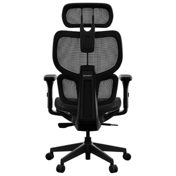 Fotoliu de birou SENSE7 Nobu Plasă/ Black  photo 4