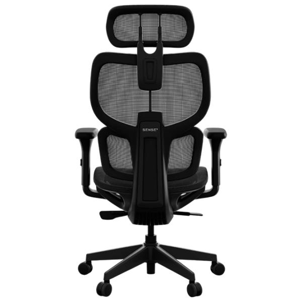 Fotoliu de birou SENSE7 Nobu Plasă/ Black  photo 4