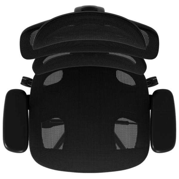 Fotoliu de birou SENSE7 Nobu Plasă/ Black  photo 9