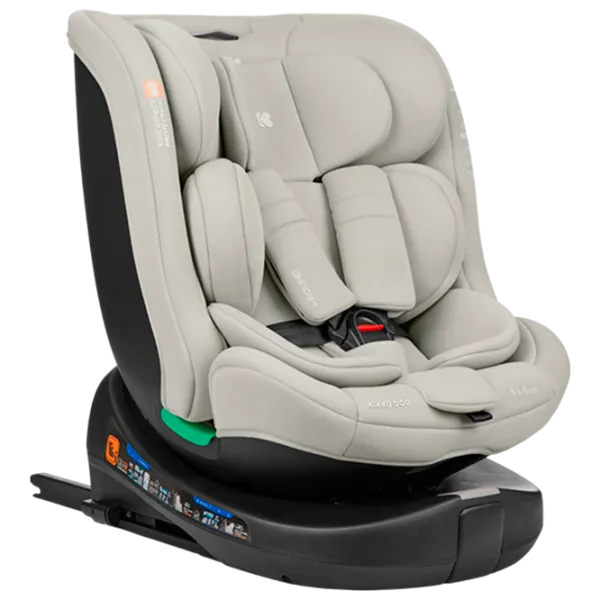 Детское автокресло Kikka Boo i-Round  0 месяцев - 12 лет / 36 кг / Светло Серый photo 1