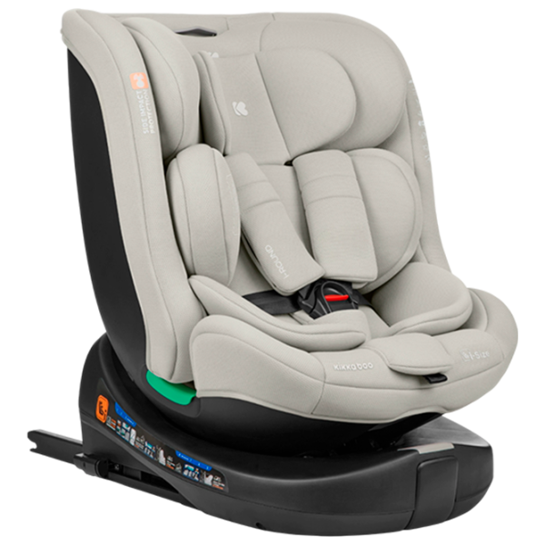 Детское автокресло Kikka Boo i-Round  0 месяцев - 12 лет / 36 кг / Светло Серый photo 1