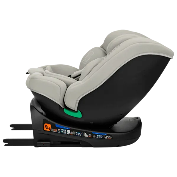 Детское автокресло Kikka Boo i-Round  0 месяцев - 12 лет / 36 кг / Светло Серый photo 5