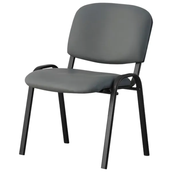 Scaun de birou Xenos Maya Piele artificială/ Gray Black photo 1