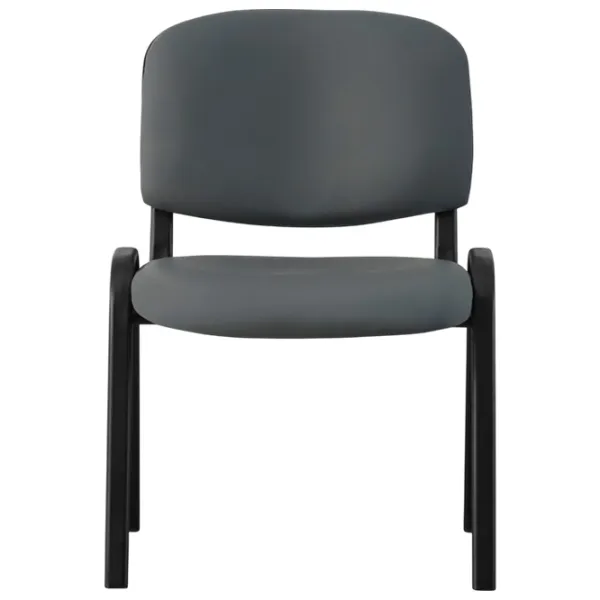 Scaun de birou Xenos Maya Piele artificială/ Gray Black photo 2