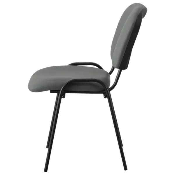 Scaun de birou Xenos Maya Piele artificială/ Gray Black photo 3