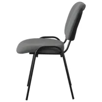 Scaun de birou Xenos Maya Piele artificială/ Gray Black photo 3