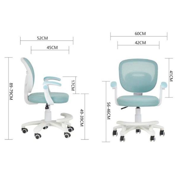 Офисное кресло Xenos Olaf Сетка/ Синий White photo 5