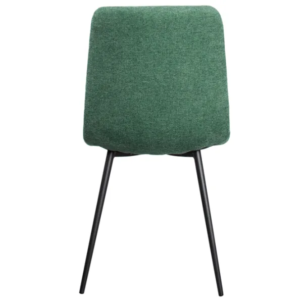 Кухонный стул DecoPrim Stav Ткань/ Зеленый Черный photo 5