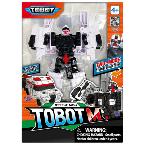 Фигурка Young Toys Rescue Mini Tobot M 4+ / Белый photo 3