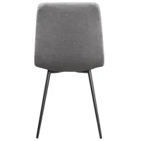 Scaun de bucătărie DecoPrim Stav Stofă/ Gray Black photo 4