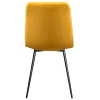 Scaun de bucătărie DecoPrim Stav Stofă/ Yellow Black photo 5