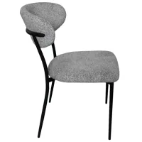 Scaun de bucătărie DecoPrim Angus Stofă/ Dark Gray Black photo 2