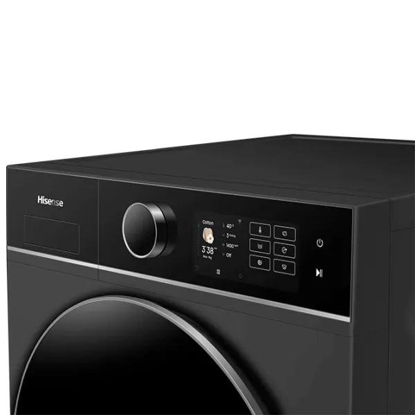 Mașină de spălat Hisense WF5I9043BBFS 9 kg / 1400 rpm / Black photo 5