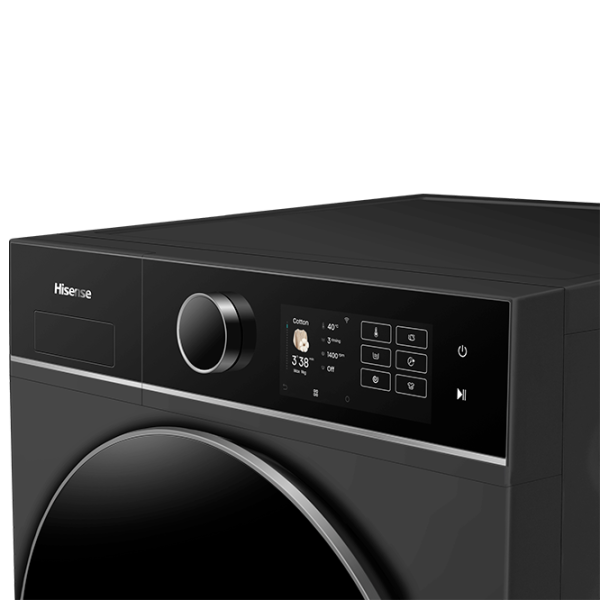 Mașină de spălat Hisense WF5I9043BBFS 9 kg / 1400 rpm / Black photo 5