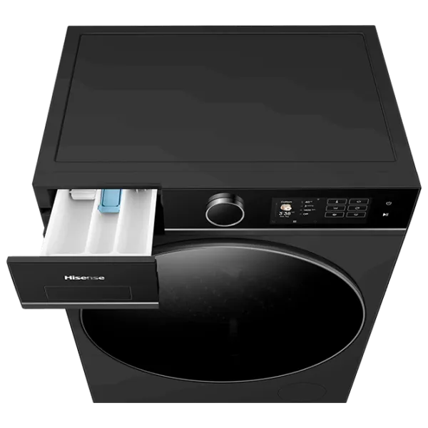 Mașină de spălat Hisense WF5I9043BBFS 9 kg / 1400 rpm / Black photo 8