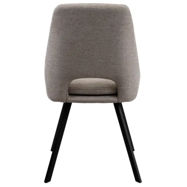 Кухонный стул DecoPrim Isla Ткань/ Бежевый Черный photo 5