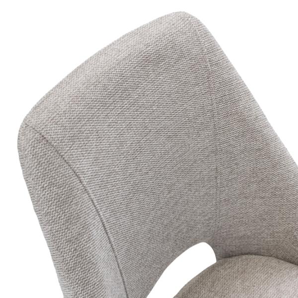 Кухонный стул DecoPrim Isla Ткань/ Бежевый Черный photo 6