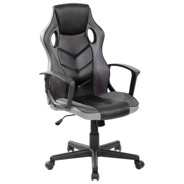 Fotoliu de birou Magnus CH TORO 9502M ECO Piele/ Black Gray  photo 1