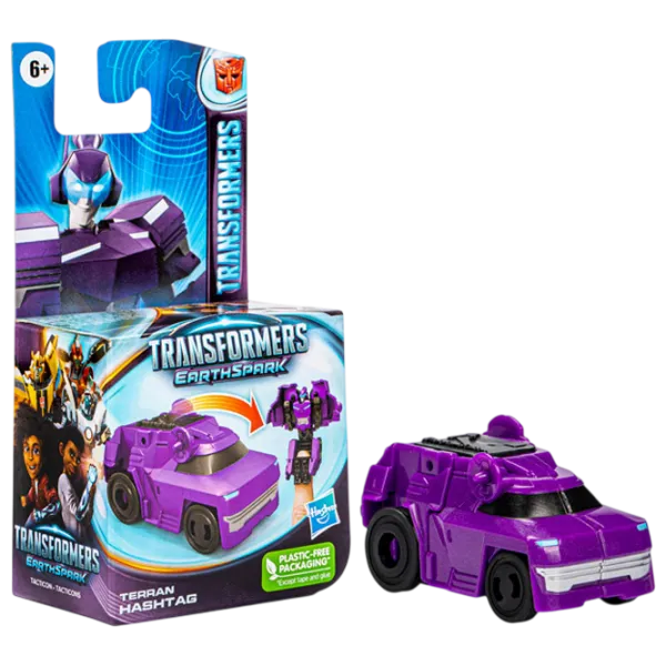 Фигурка Transformers Terran Hashtag Earth Spark 4+ / Пурпурный photo 2