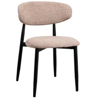 Scaun de bucătărie DecoPrim Meridian  Stofă/ Beige Black