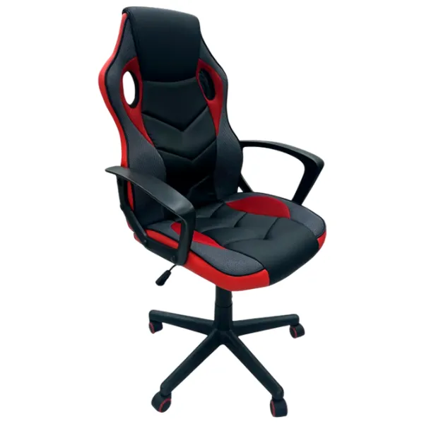Fotoliu de birou Magnus CH TORO 9502M ECO Piele/ Black Red  photo 1 Fotoliu de birou Magnus CH TORO 9502M ECO Piele/ Black Red  photo 1