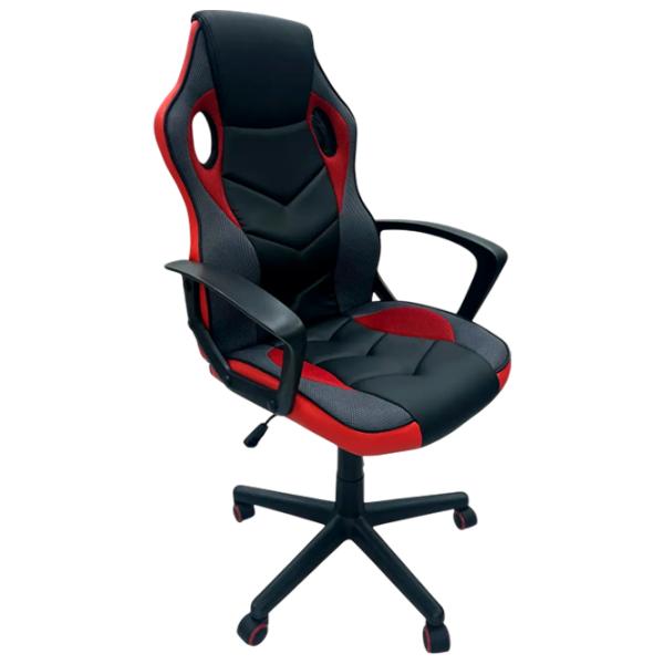 Fotoliu de birou Magnus CH TORO 9502M ECO Piele/ Black Red  photo 1 Fotoliu de birou Magnus CH TORO 9502M ECO Piele/ Black Red  photo 1