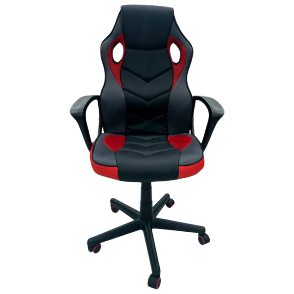 Fotoliu de birou Magnus CH TORO 9502M ECO Piele/ Black Red  photo 3 Fotoliu de birou Magnus CH TORO 9502M ECO Piele/ Black Red  photo 3