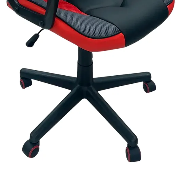 Fotoliu de birou Magnus CH TORO 9502M ECO Piele/ Black Red  photo 5 Fotoliu de birou Magnus CH TORO 9502M ECO Piele/ Black Red  photo 5