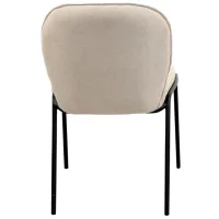 Scaun de bucătărie DecoPrim Nanco Stofă/ Beige Black photo 5