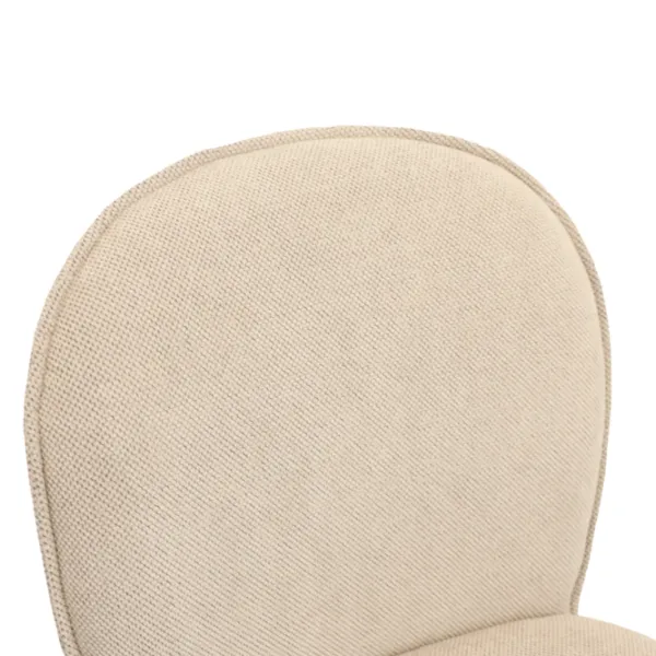 Кухонный стул DecoPrim Nanco Ткань/ Бежевый Черный photo 6 Кухонный стул DecoPrim Nanco Ткань/ Бежевый Черный photo 6