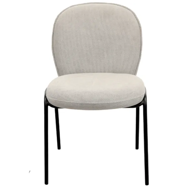 Кухонный стул DecoPrim Nanco Ткань/ Серый Черный photo 3 Кухонный стул DecoPrim Nanco Ткань/ Серый Черный photo 3