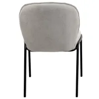 Scaun de bucătărie DecoPrim Nanco Stofă/ Gray Black photo 5