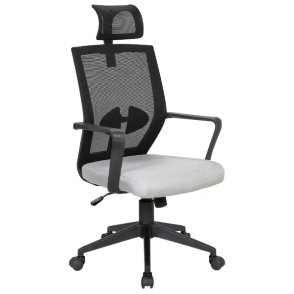 Fotoliu de birou Magnus CH TIMON XY-6107H / Black Gray  photo 1