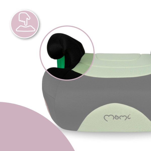 Детское автокресло MoMi Venko Booster  3 года - 12 лет / / Зеленый photo 4