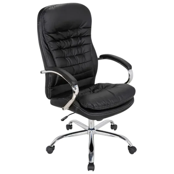 Fotoliu de birou Magnus CH MASTER XY-7004H-1 ECO Piele/ Black Silver photo 1