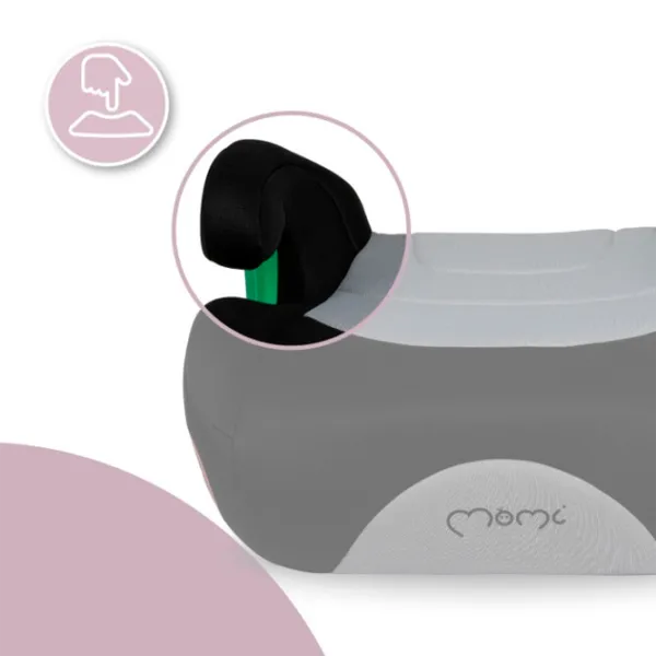 Детское автокресло MoMi Venko Booster  3 года - 12 лет / / Серый photo 4