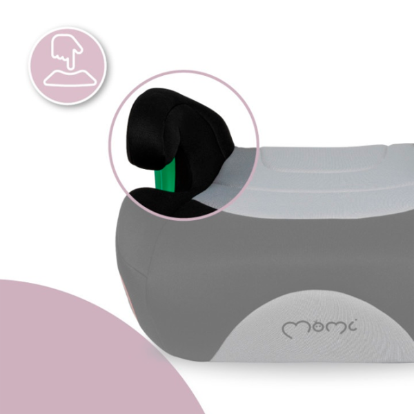 Детское автокресло MoMi Venko Booster  3 года - 12 лет / / Серый photo 4