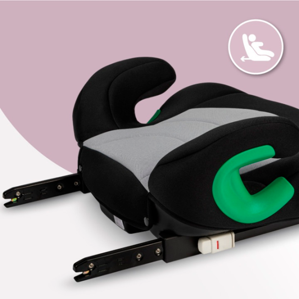 Детское автокресло MoMi Venko Booster  3 года - 12 лет / / Серый photo 5