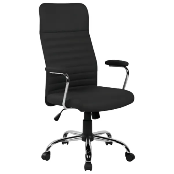 Fotoliu de birou Magnus CH 8243H DAKOTA Țesătură/ Black Silver photo 1