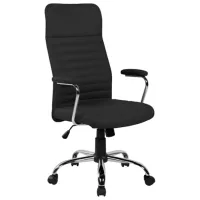 Fotoliu de birou Magnus CH 8243H DAKOTA Țesătură/ Black Silver