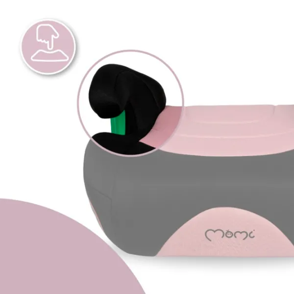 Scaun auto MoMi Venko Booster  3 ani - 12 ani / / Pink photo 4