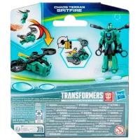 Figurină Transformers Earth Spark Chaos Terran Spitfire 4+ / Green photo 5