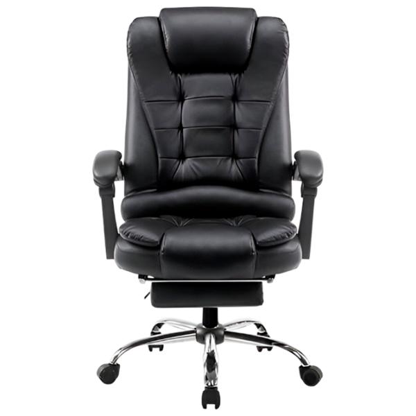 Fotoliu de birou Techno MS SL 11 ECO Piele/ Black Silver photo 2