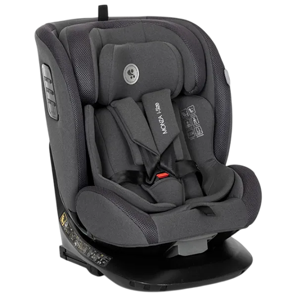 Детское автокресло BabyGo Monza  0 месяцев - 12 лет / 36 кг / Серый photo 1