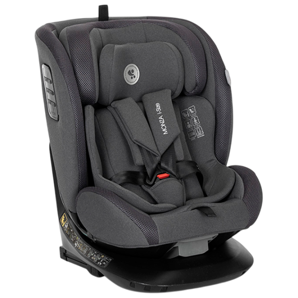Детское автокресло BabyGo Monza  0 месяцев - 12 лет / 36 кг / Серый photo 1