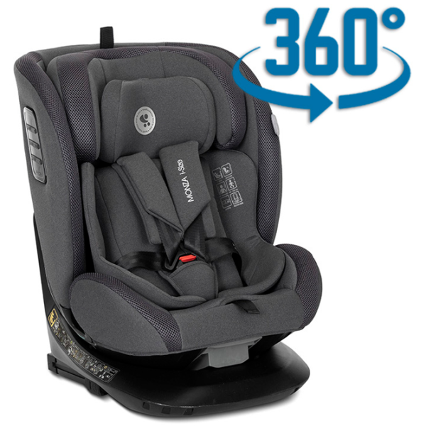 Детское автокресло BabyGo Monza  0 месяцев - 12 лет / 36 кг / Серый photo 5