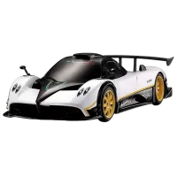 Машинка Rastar Pagani Zonda R 38110 8 км/ч / / Черный Белый