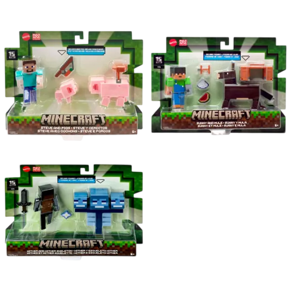 Figurină Mattel Dungeons Minecraft 6+ / Multicolor photo 1