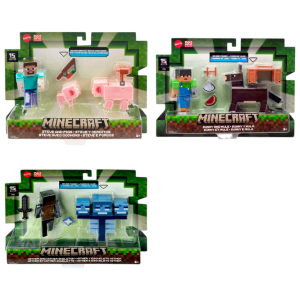 Figurină Mattel Dungeons Minecraft 6+ / Multicolor photo 1